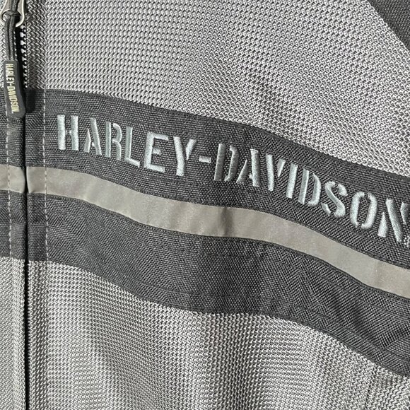 Harley Davidson Performance Ready Motorcycle Jacket Riding Gear Mesh Padded - Si - Picture 2 of 15